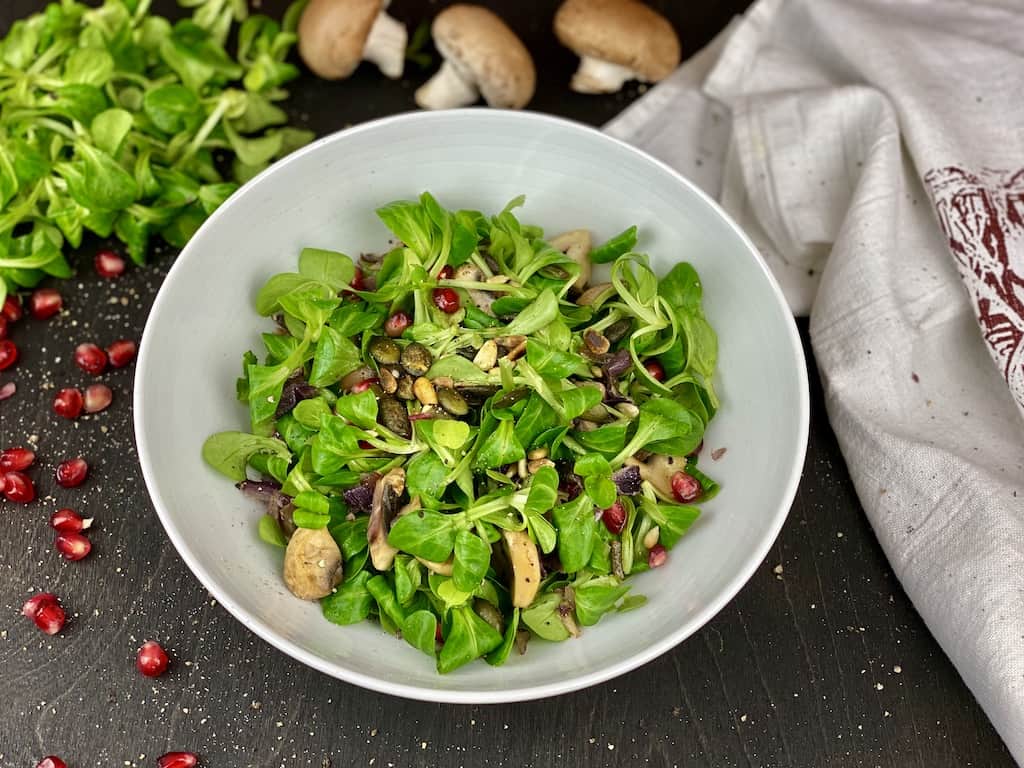 Fruchtiger Feldsalat