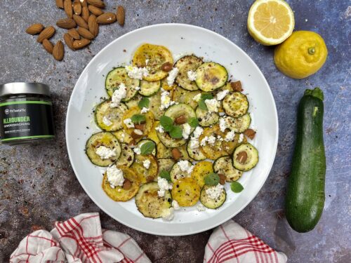 Gerösteter Zucchini-Salat