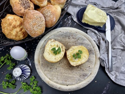 Gesunde Dinkel Broetchen