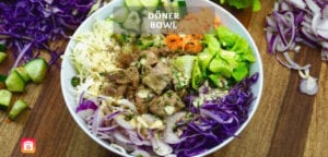 Gesunde Döner Bowl - High-Protein Döner Bowl Rezept