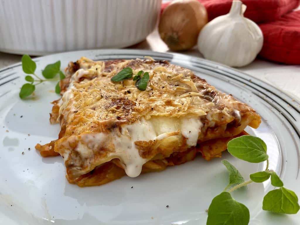Gesunde Lasagne