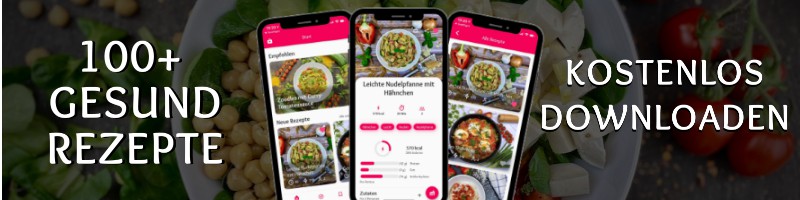 Gesunde Rezepte App_Werbung