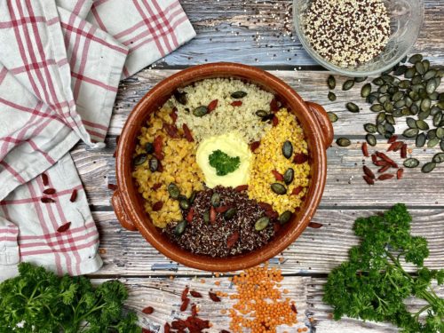 Gesunde Superfood Bowl mit Gojibeeren