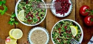 Gesunder Bulgur salat mit Petersilie