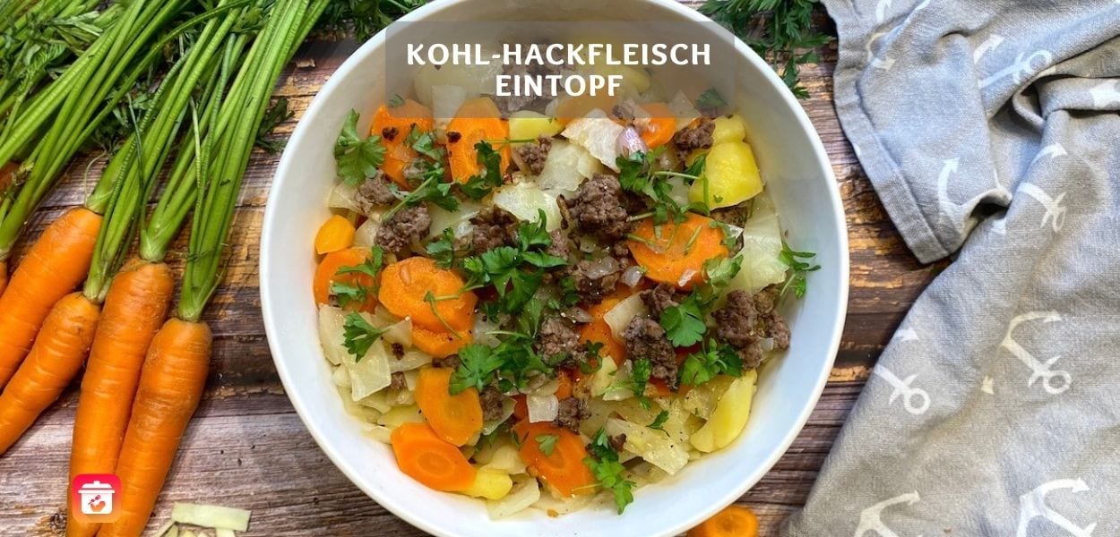Kohl-Hackfleisch-Eintopf – Gesunder Hackfleischeintopf mit Weißkohl