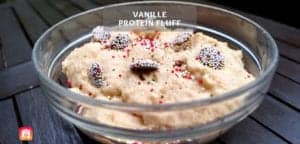 Gesunder Nachtisch! Vanille Protein Fluff Rezept – Pudding aus Weißen Bohnen