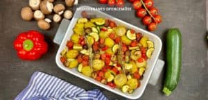 Gesundes Mediterranes Ofengemüse Rezept