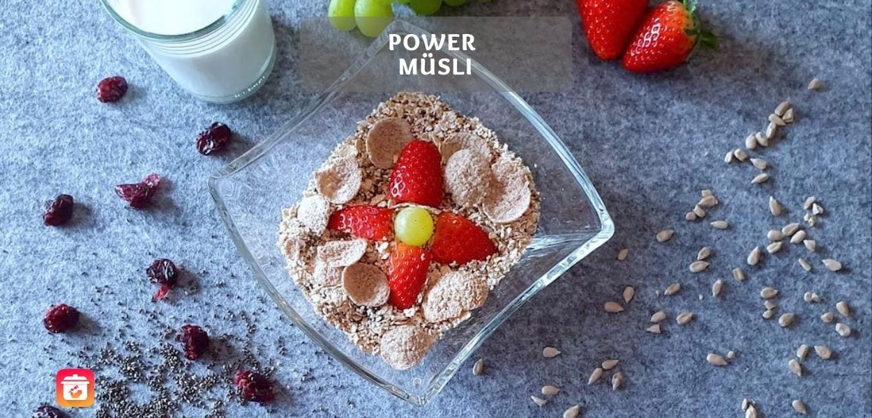 Gesundes Müsli selber machen: Mein🥇Power-Müsli Rezept 🥣