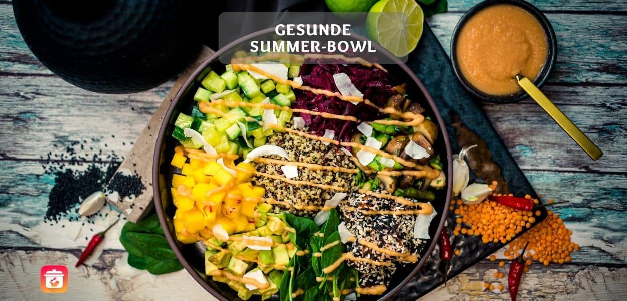 Gesunde Summer-Bowl – Summer-Roll-Bowl Rezept