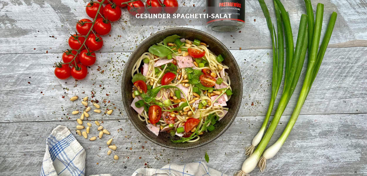 Gesunder Spaghetti-Salat