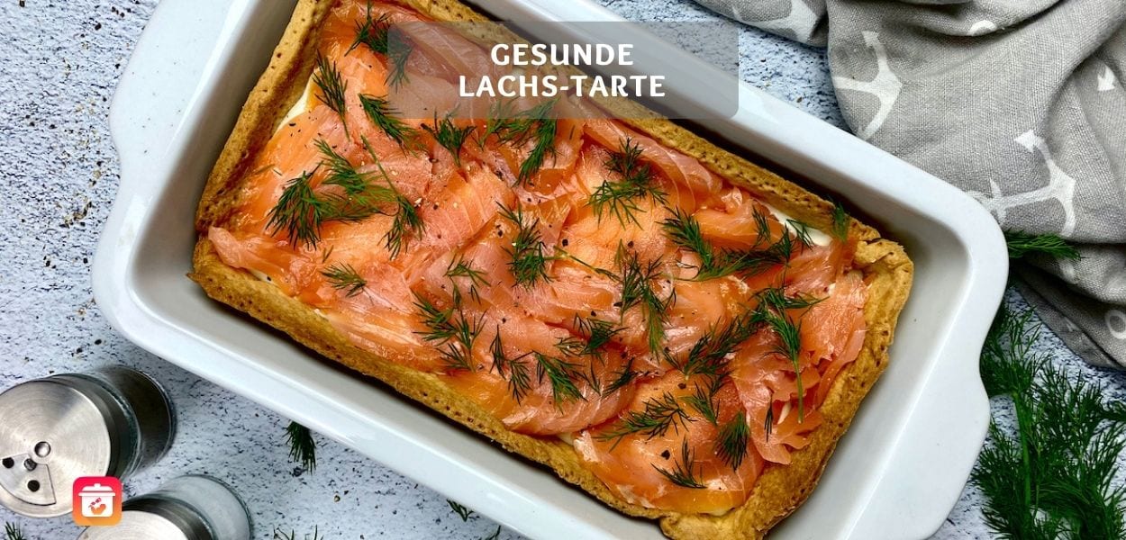 Lachs-Tarte – Gesundes Lachs Rezept