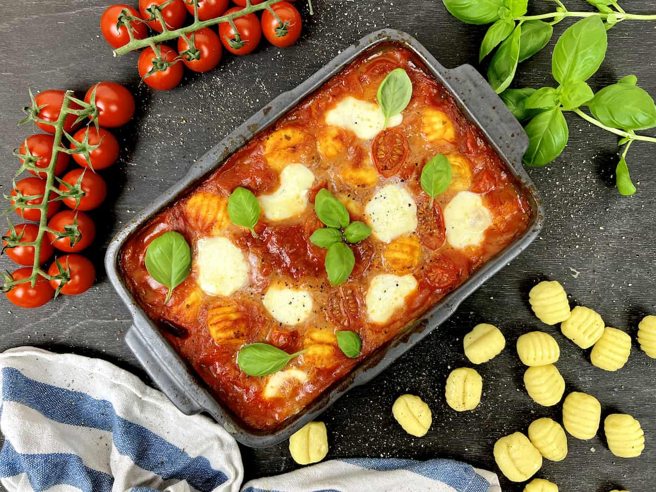 Gnocchi Auflauf vegetarisch Gnocchi-Auflauf vegetarisch