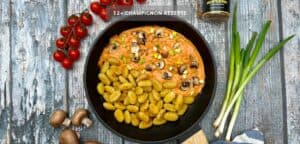 Gnocchi mit Champignon-Sauce