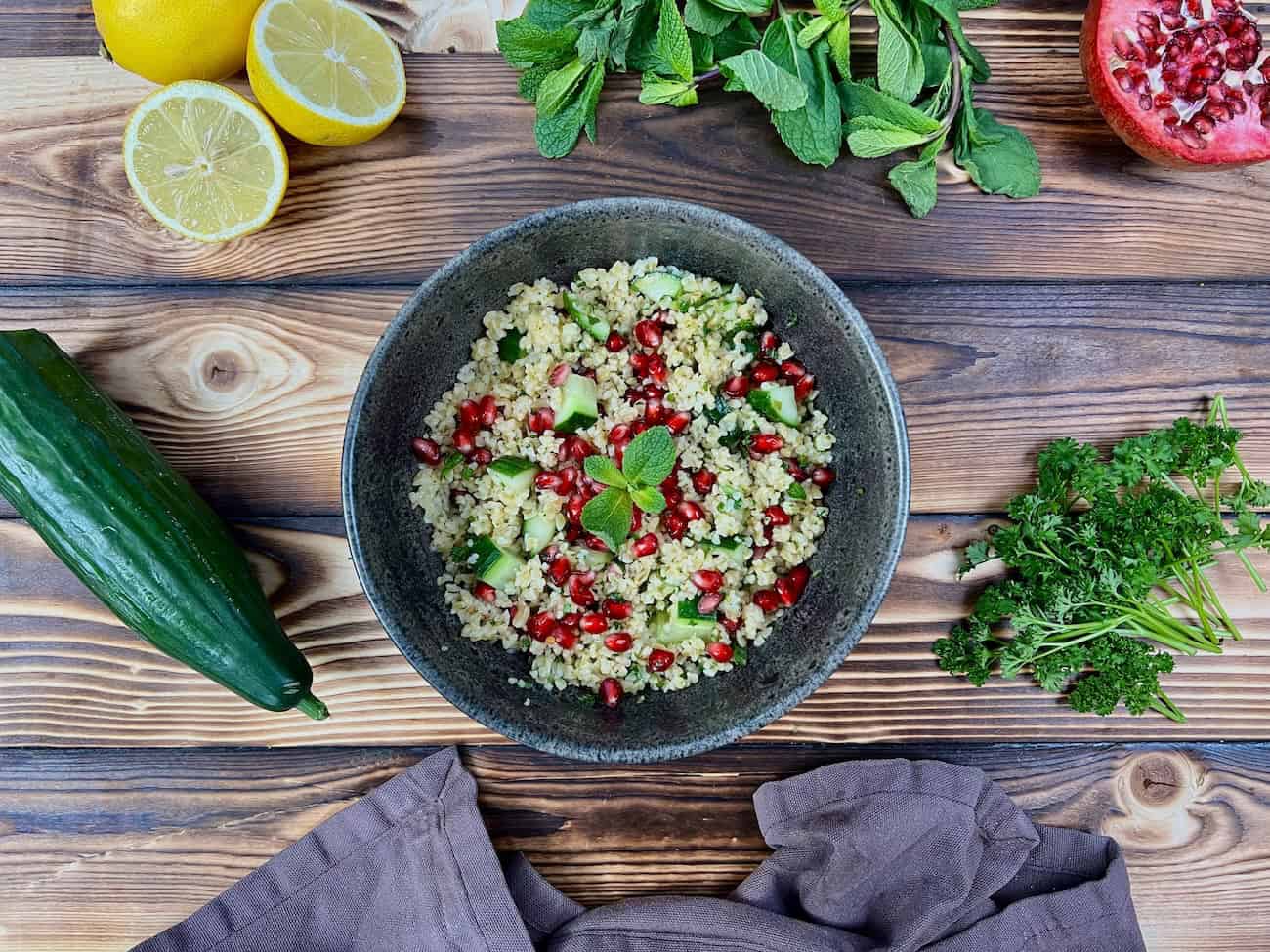 Granatapfel Tabouleh