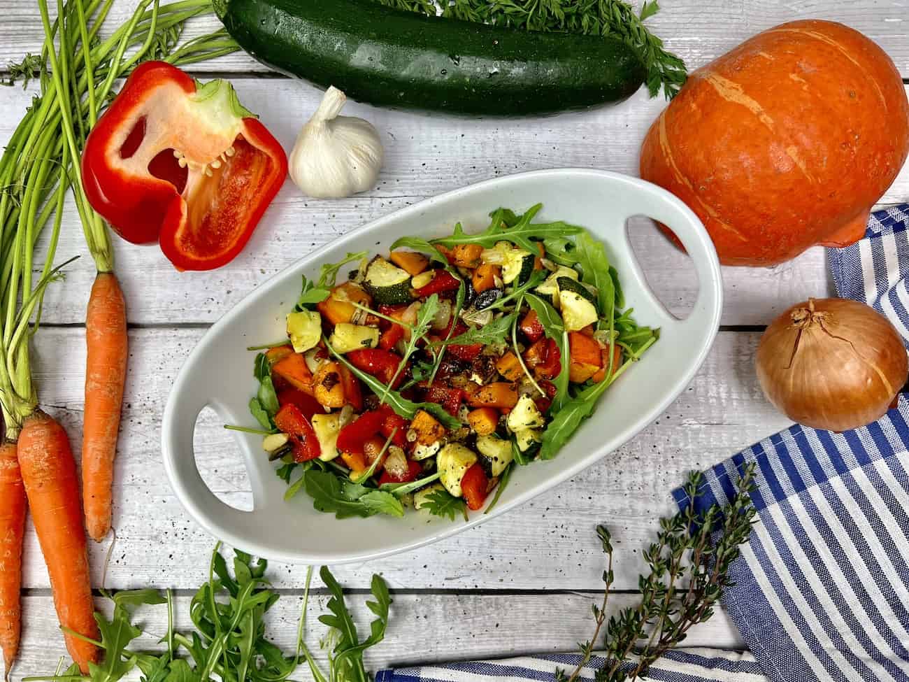 Grillgemüse-Salat Rezept