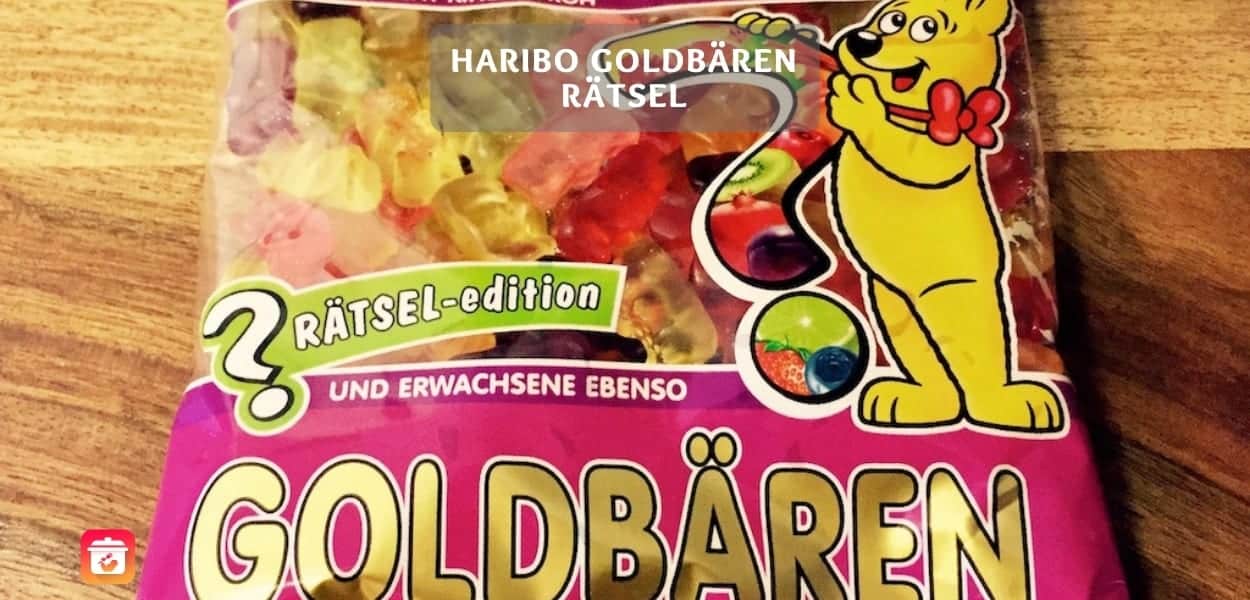 HARIBO GOLDBÄREN RÄTSEL Edition im TEST mit Lösungen