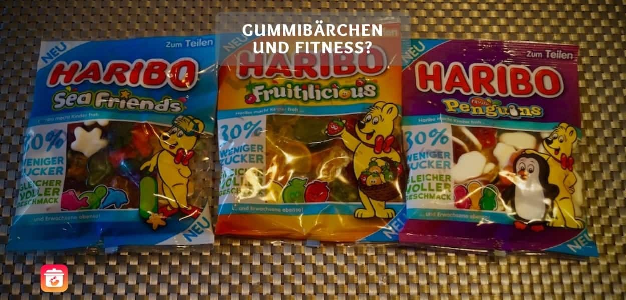 Gummibärchen nach dem Training für den Muskelaufbau? Gummibärchen und Fitness?