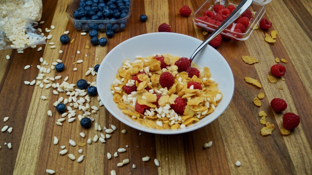 Himbeer Knusper müsli