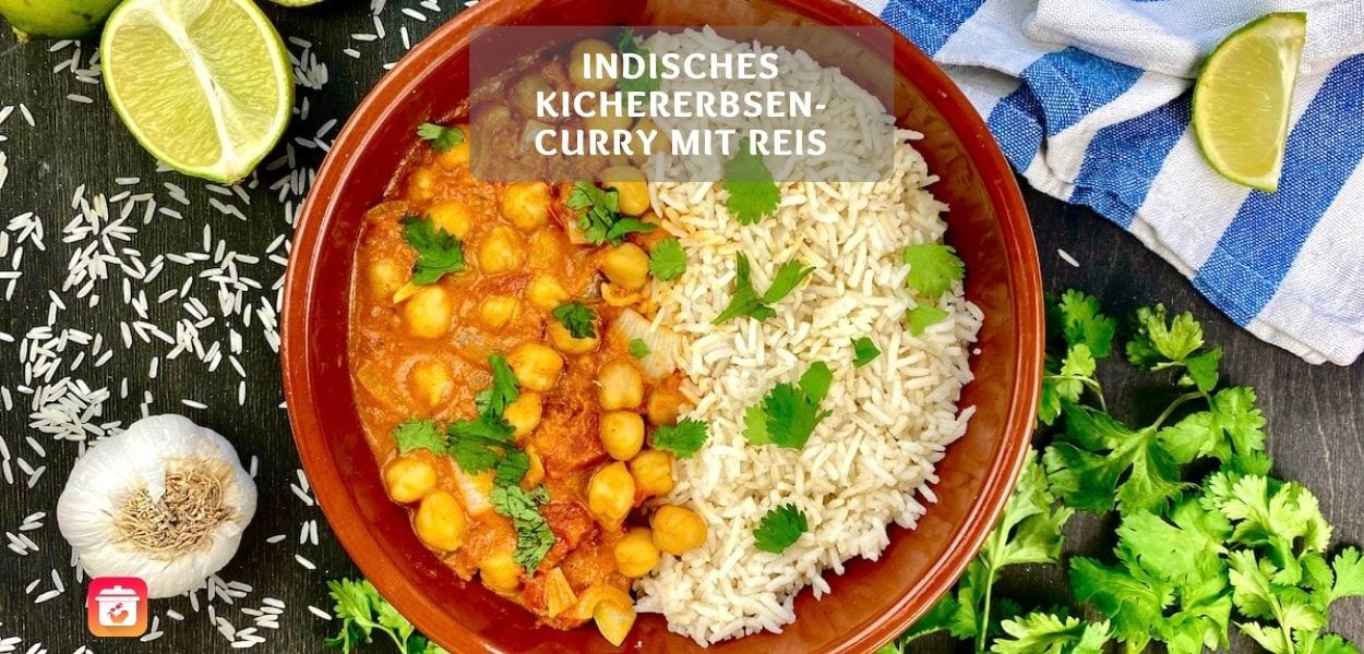 Kichererbsen-Curry – Veganes Indisches Curry