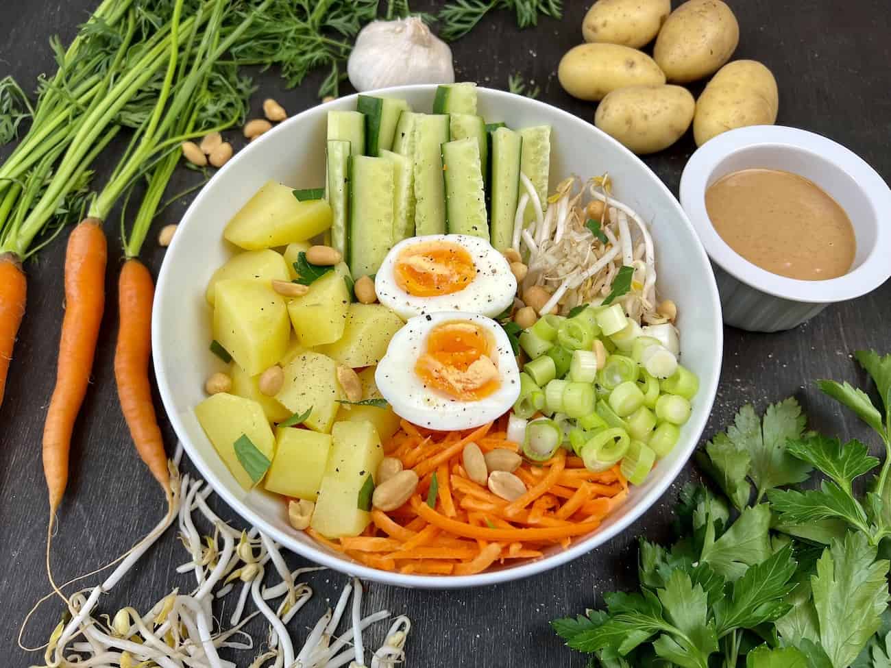Indonesischer Kartoffelsalat
