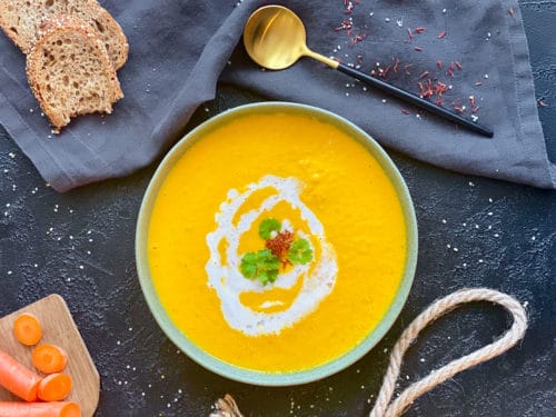 Karotten-Ingwer-Suppe