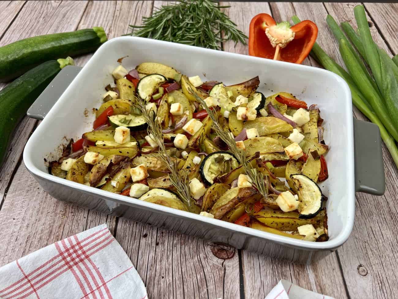 Kartoffel-Zucchini Auflauf