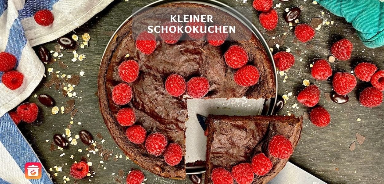 Kleiner Schokokuchen mit Kakaopulver – Gesunder Frühstückskuchen