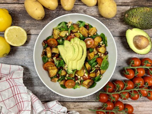 Knuspriger Kartoffel-Salat