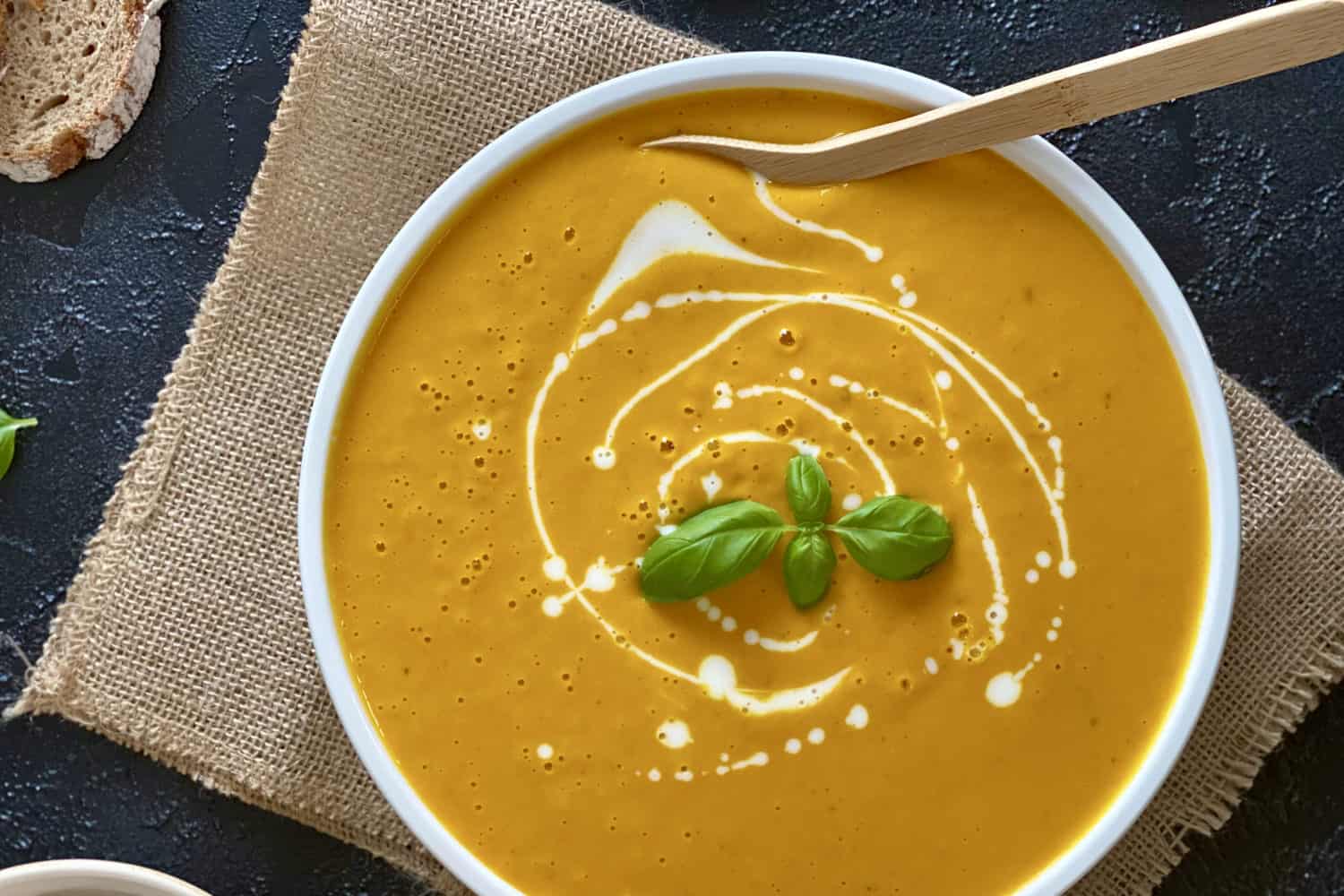 Kürbissuppe aus dem Ofen