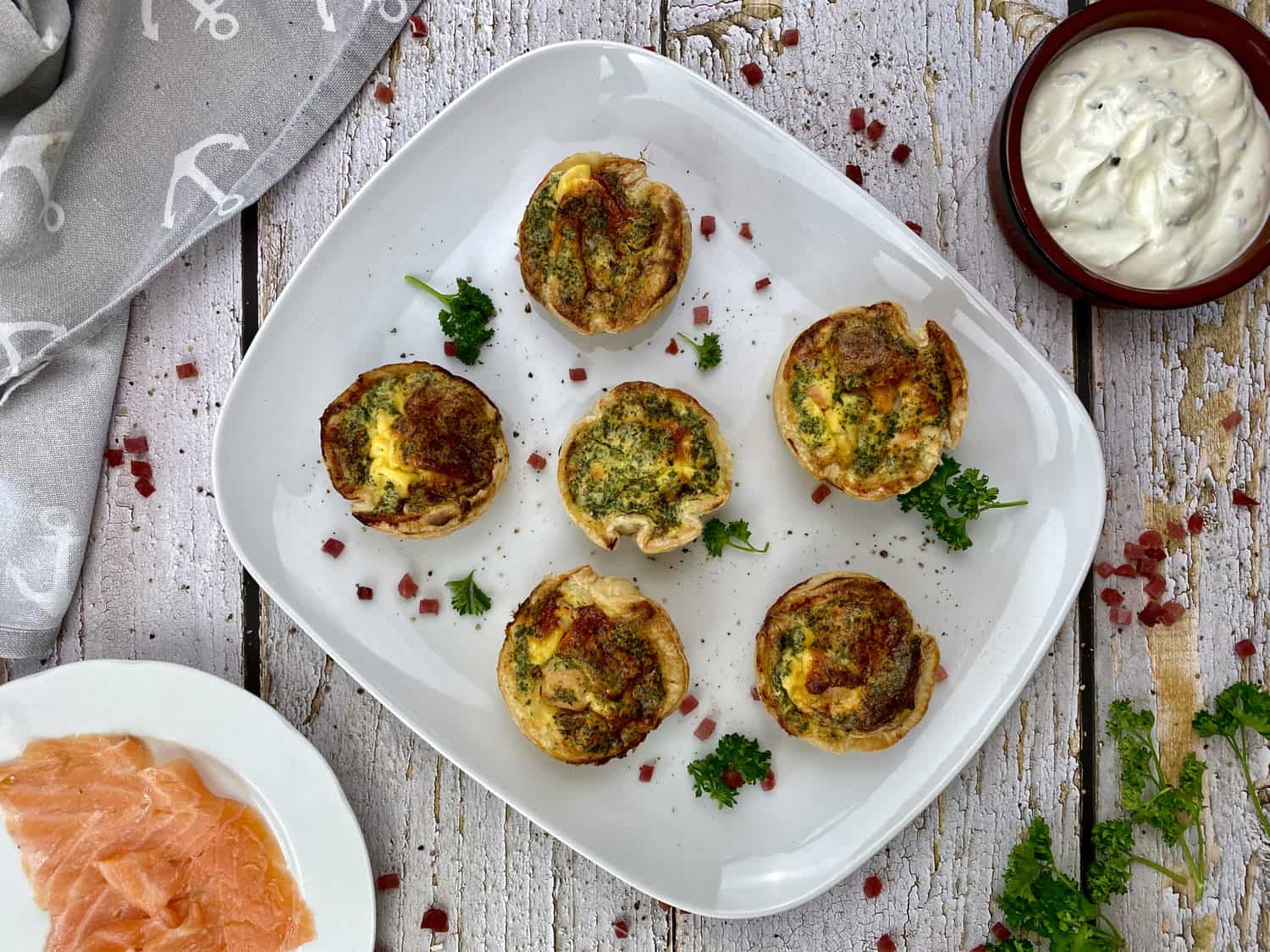 Lachs Schinken Muffins scaled Lachs- & Schinken-Muffins