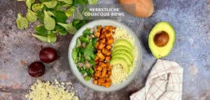 Leichte Couscous-Bowl