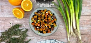 Leichtes Rezept mit schwarzem Reis