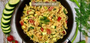 Linguine: Pasta mit Garnelen und Zucchini