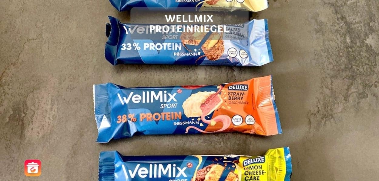 Lohnt es sich den Rossmann WellMix 33 38 Deluxe Proteinriegel zu kaufen WellMix Proteinriegel Test – WellMix 33% & 38% Sport Riegel Deluxe