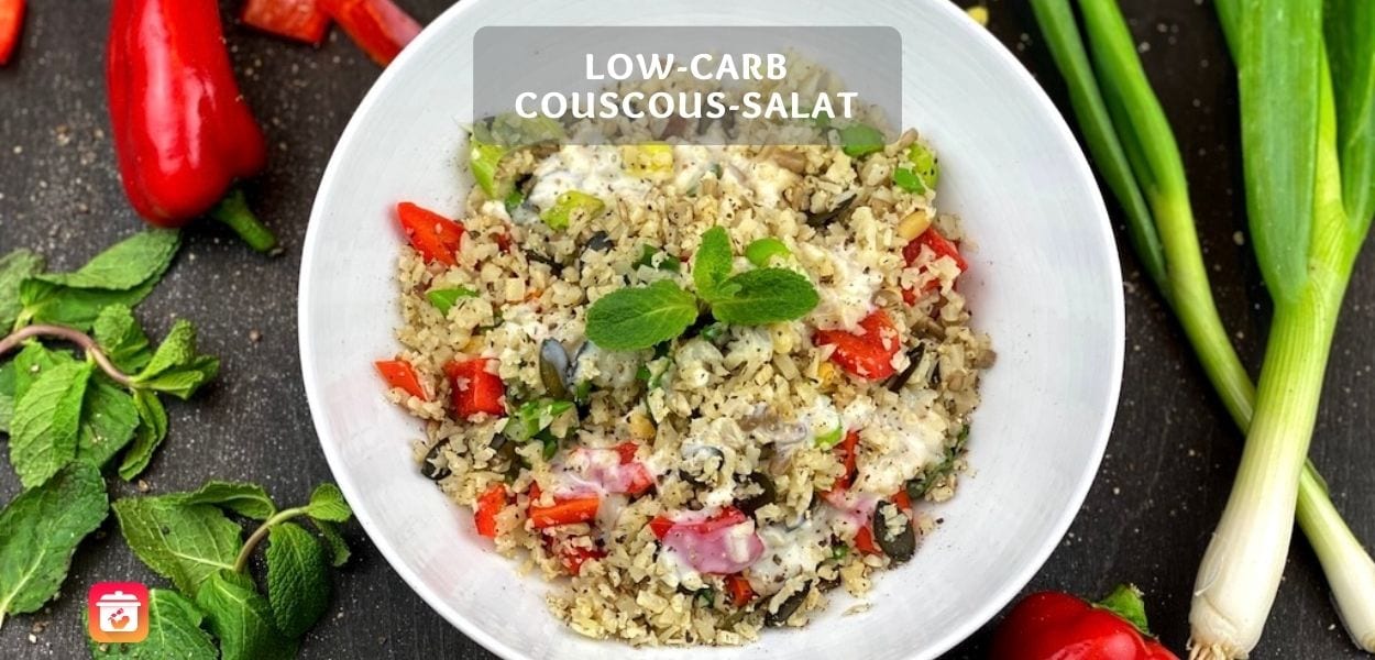 Low Carb Couscous Salat Low Carb Blumenkohl Salat Rezept Low-Carb Couscous Salat – Low-Carb Blumenkohl Salat Rezept