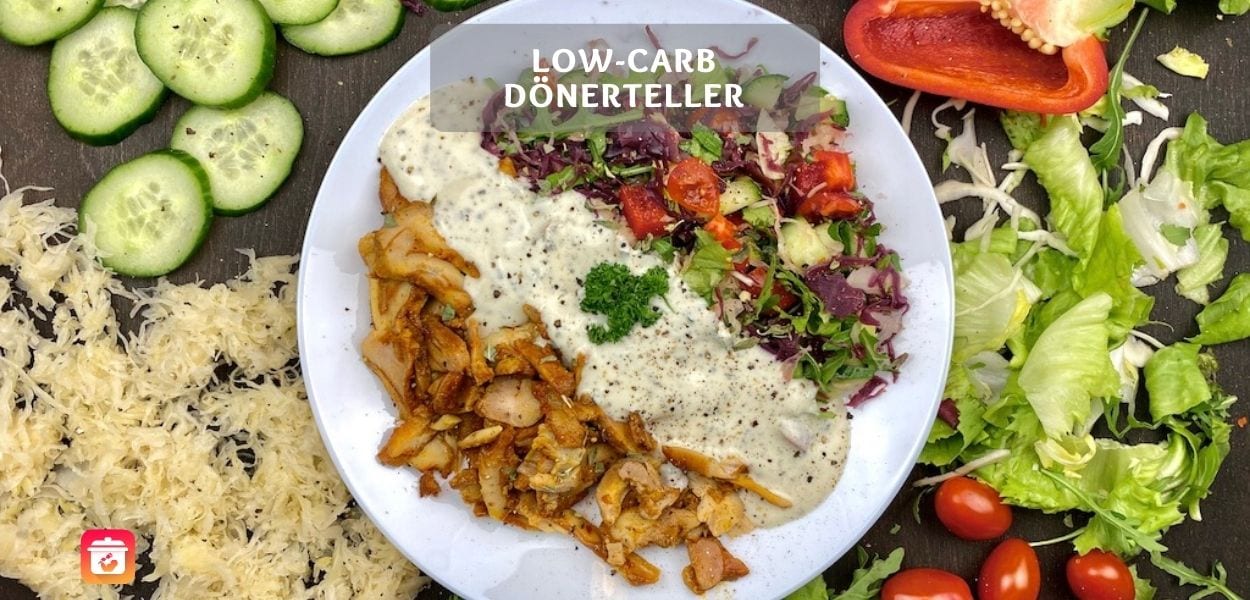 Low-Carb Dönerteller Rezept – Gesunder selbstgemachter Dönerteller
