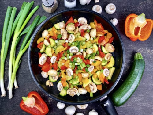Low-Carb Gemüsepfanne