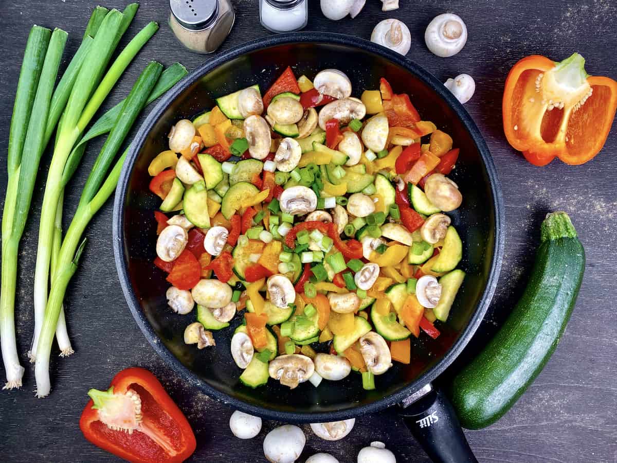 Low-Carb Gemüsepfanne