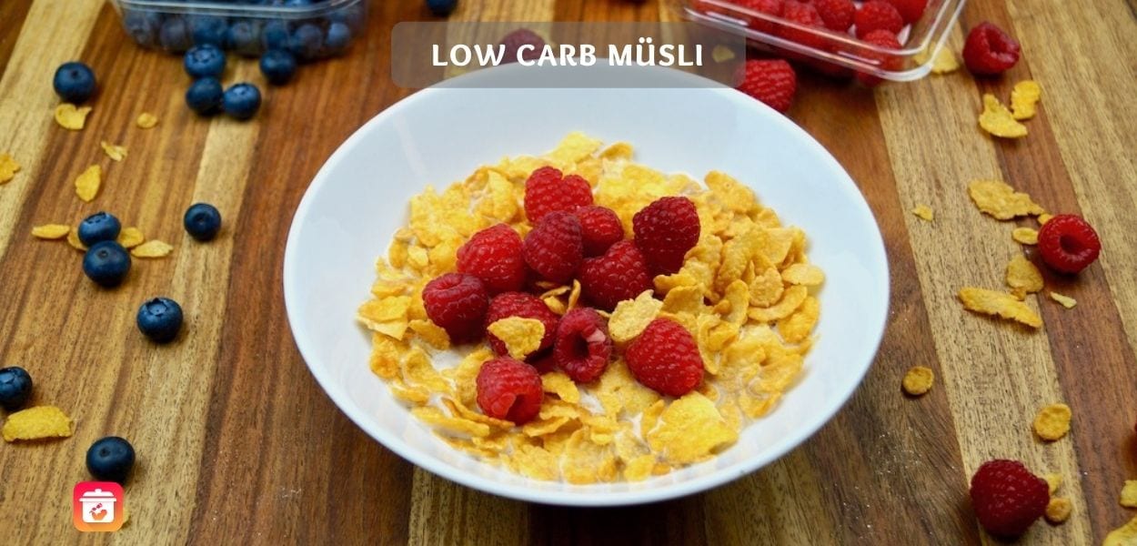 Schnelles Low Carb Müsli Rezept  – Gesundes Fitness Müsli