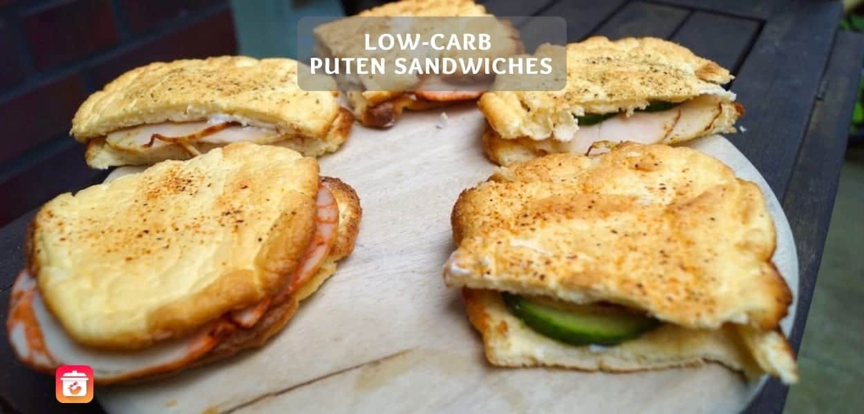 Low Carb Sandwich Rezept Puten Oopsie Sandwiches Low-Carb Sandwich Rezept – Puten Oopsie Sandwiches