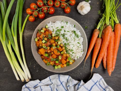 Marokkanischer Kichererbsen-Eintopf