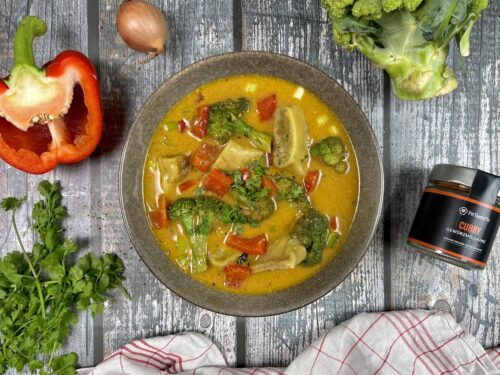 Maultaschen-Curry Rezept