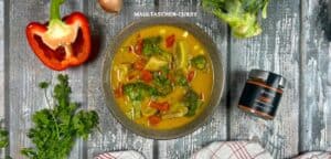 Maultaschen-Gemüse-Curry