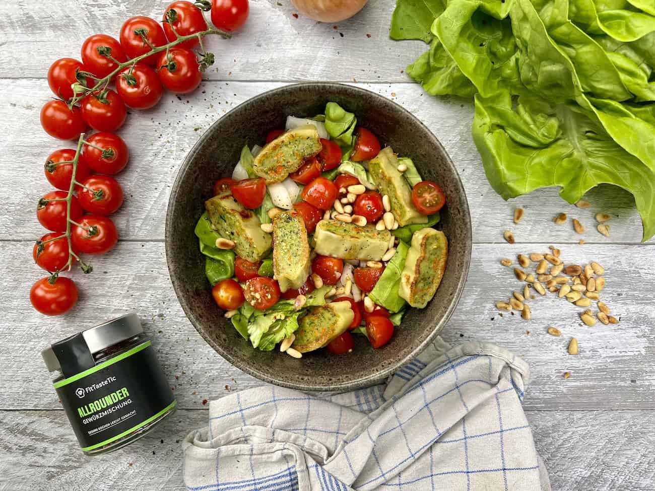 Maultaschen Salat Maultaschen-Salat