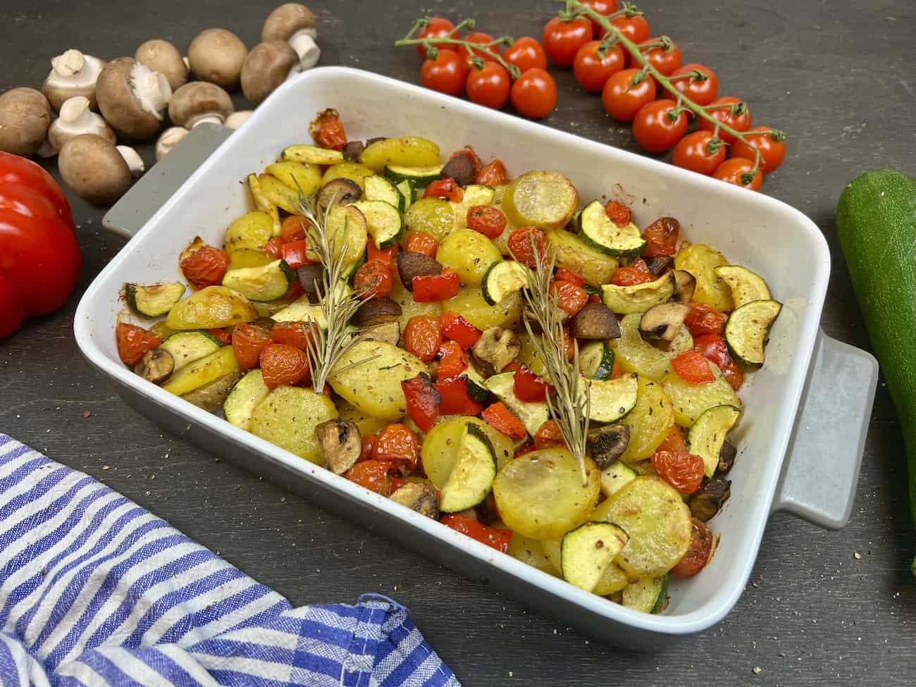 Mediterranes Ofengemüse Rezept