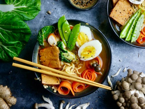 Miso-Ramen Suppe