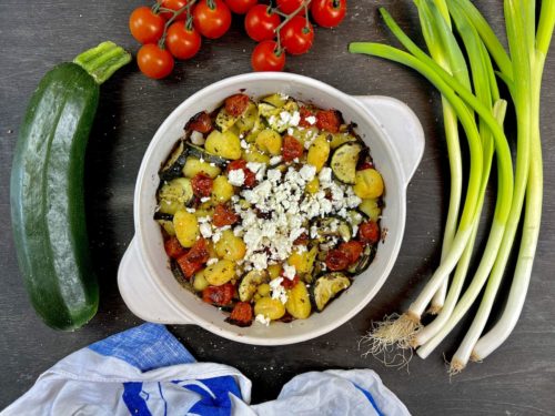 Ofen-Gnocchi mit Gemüse