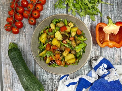 Ofengemüse Salat