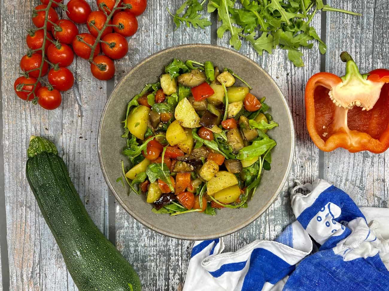 Ofengemuese Salat Ofengemüse Salat