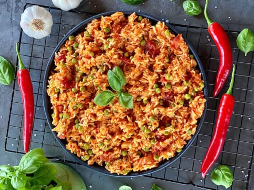 One-Pot Djuvec Reis-Pfanne